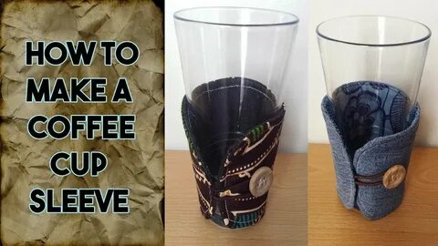 DIY: Coffee Cup Sleeve FREE PATTERN - Craftbrulee - YouTube