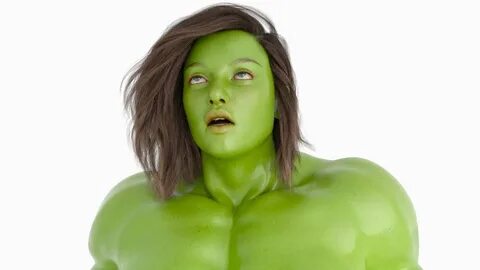 She Hulk BIg Muscle Growth Transformation - YouTube