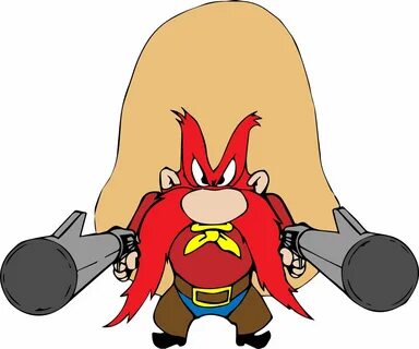 Yosemite Sam Drawing A Gun