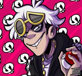 Ashleigh Phillips - Guzma art - Pokemon + Speedpaint