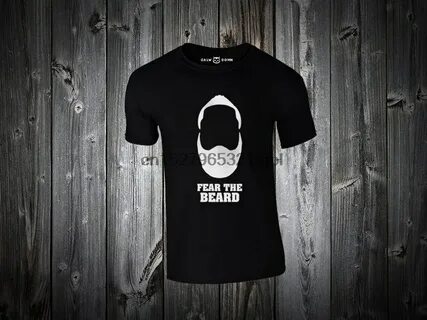 Fear The Beard T shirt Harden Houston tops Rokets show origi