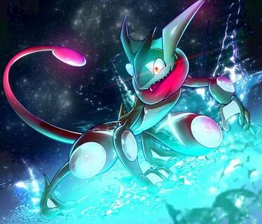 Evil Greninja by KickTyan on deviantART Pokemon rayquaza, Po