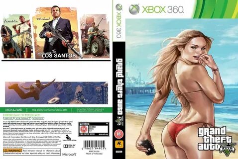 GTA V Xbox 360 Box Art Cover by Marco Araujo