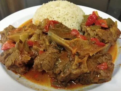 Rabo Encendido/Stewed Oxtail - Picture of The Latin Pig Cuba