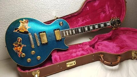 Vintage 1969 Gibson Les Paul Custom Black (Blue Refin Steve 
