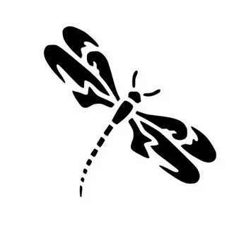 Dragonfly Svg Pretty Dragon Fly Decal Svg File for Cricut or