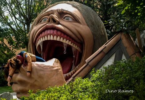 Attack on titan park japan