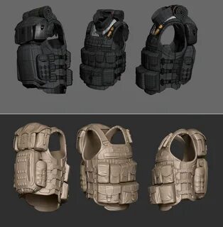 900 tri Soldier Wip 2 Vest by emaciate.deviantart.com on @de