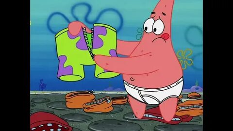 Patrick Looking for the Chocolate in his Pants for 10 Hours 