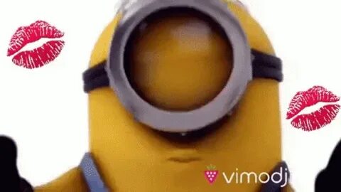 Kissing Minions GIFs Tenor