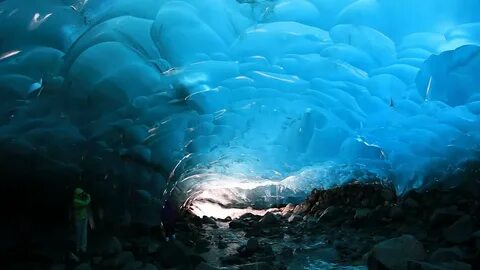 Mendenhall Glacier Ice Caves - YouTube