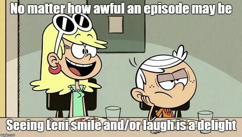 Leni's cute laugh/smile by Montyclan Loud house characters, 