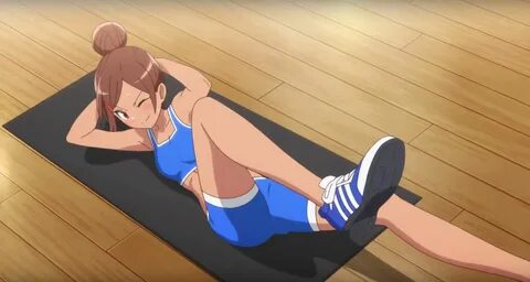 Sexy Exercising Galore in Dumbbell Nan Kilo Moteru - Sankaku