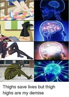 Anime Thigh High Socks Meme - Captions Trending Update