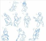 Kneeling Down Drawing Reference - Semai Wallpaper 974