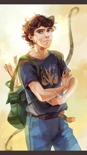 Apollo/lester by viria official art Percy jackson books, Per