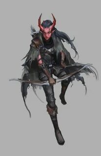Pin by Jess Clark on Tiefling Character portraits, Dungeons 