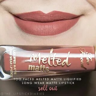 Too Faced Melted Matte Liquified Long Wear Matte Lipsticks -