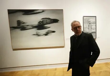 German artist Gerhard Richter opens retrospective in Pr... A