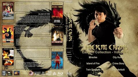 Jackie Chan Eastern Collection - Volume 4 (1989-1995) R1 Custom Blu-Ray Cov...
