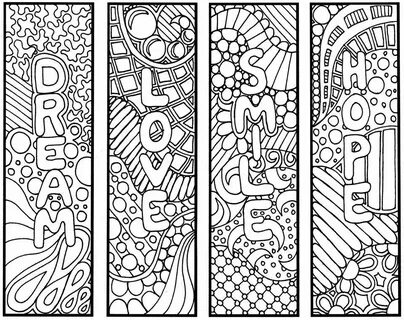 Coloring bookmarks, Free printable bookmarks, Coloring pages