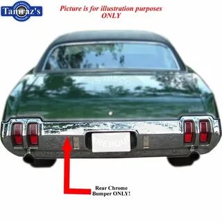 IN STOCK 70 442 Chrome REAR Bumper Exhaust Cutouts Brand New