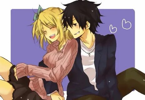 Lucy and Gray Couples fairy tail, Gray fullbuster, Anime fai