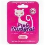 Pink Pussycat Female Sensual Enhancement 1 Capsule Pink Puss