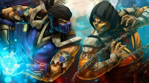 Mortal Kombat Subzero vs Scorpion Wallpaper 4k Ultra HD ID:4