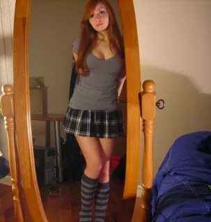 Cute teen ginger in schoolgirl skirt - Imgur