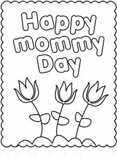 Kindergarten Coloring Pages Mothers Day Mothers day coloring