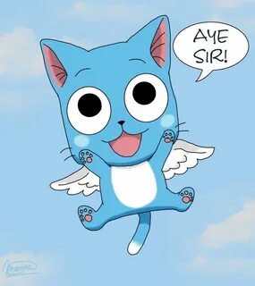 Aye Sir by MarinaSchiffer on deviantART Fairy tail cat, Fair