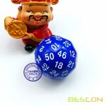 Bescon многогранные игральные кости с 50 сторон D50 die боко