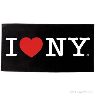 I Love NY Beach Towel Argento - ClipArt Best - ClipArt Best