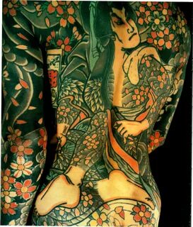 Japanese tattooing book pictures