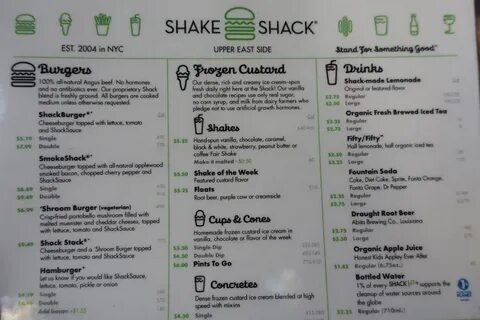 Shake Shack NYC Review and Menu