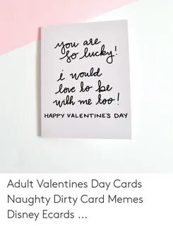 Mould Lve Le HAPPY VALENTINES DAY Adult Valentines Day Cards