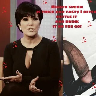 Kris Jenner:Nigger Dick - Nuded Photo