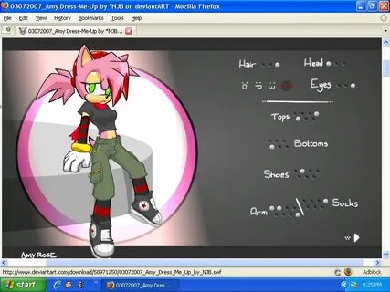 Amy Rose Outfits - Floss Papers