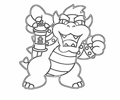 Baby Bowser Coloring Pages - Coloring Home