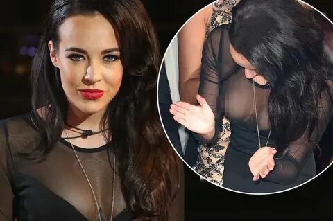 Stephanie Davis's nip slip at Celebrity Big Brother fin