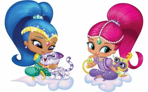 Shimmer&Shine: due amiche 'geniali' Torte per bambini, Immag