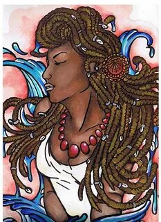 olokun African goddess, America art, African mythology
