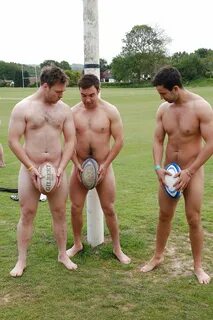 Naked rugby lads