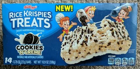 Review: Cookies 'N' Creme Rice Krispies Treats - Cerealously