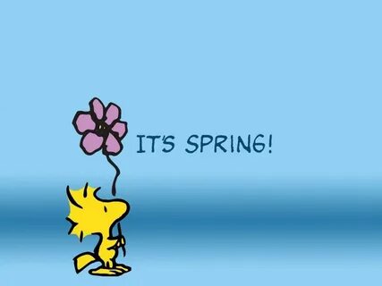 Snoopy Spring Wallpapers - Wallpaper Cave