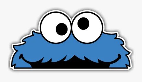 Cookie Monster Kitchen Aid Decal , Png Download - Cookie Mon