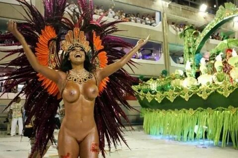 Голые бразильянки на карнавале