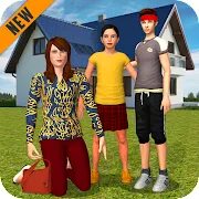 Virtual Step Mom Simulator - Happy Family Life Мод APK v2 Ск