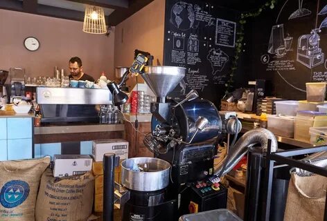 A coffee roaster in Crows Nest, NSW